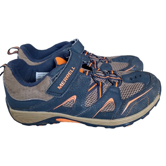 Merrell Kids Sneakers - Navy and Orange - Picture 1 of 7